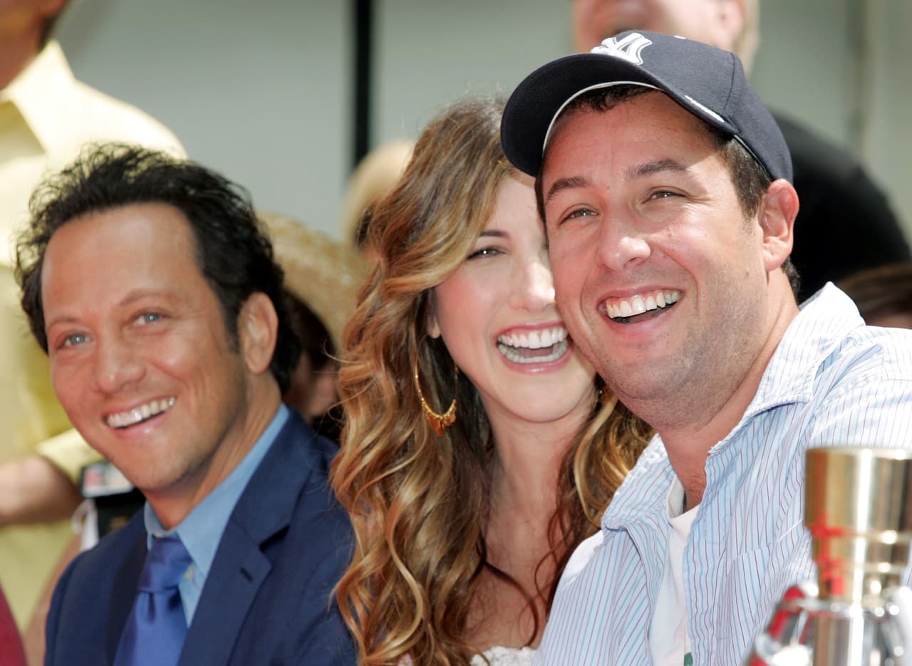 Adam Sandler, Jackie Titone y Rob Schneider