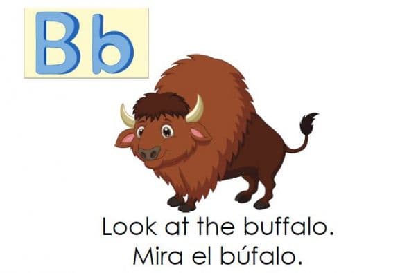 Te traemos otro libro bilingüe para aprender las letras. Incluye las palabras de alta frecuencia usadas en las escuelas para que practiques con tu pequeño