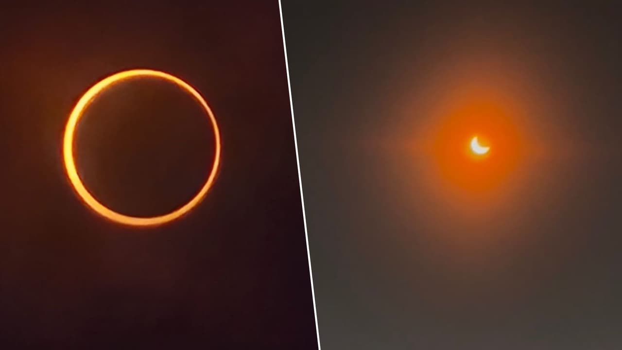 VIDEO: Eclipse solar anular 2023 en Kerrville así se vio en el mejor punto de EEUU para apreciar este fenómeno