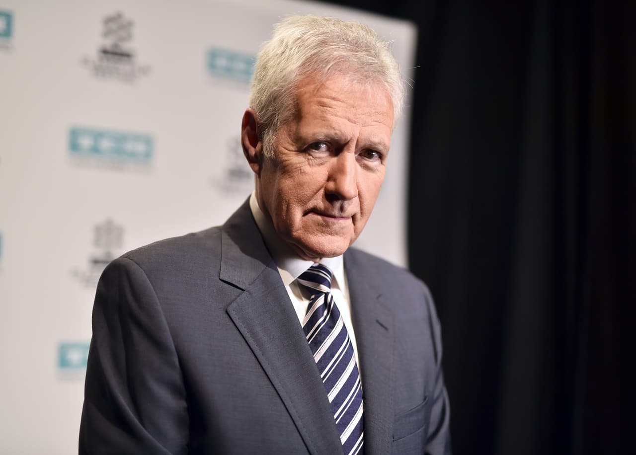LOS ANGELES, CA - APRIL 07: TV personality Alex Trebek attends the screening of 'The Bridge on The River Kwai' during the 2017 TCM Classic Film Festival on April 7, 2017 in Los Angeles, California. 26657_004 (Photo by Emma McIntyre/Getty Images for TCM)