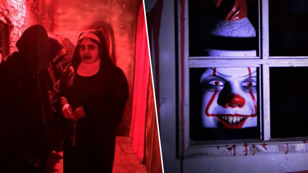 <b>J & F House of Terror Haunted House</b>
<br>
<b>Garland, Texas</b>
<br>Cada año esta casa embrujada en Texas hace algo distinto, ahora tienen dos atracciones: un edificio embrujado y un laberinto al exterior. Los personajes te seguirán, pero no pueden tocarte. El recorrido dura entre 45 minutos a una hora.