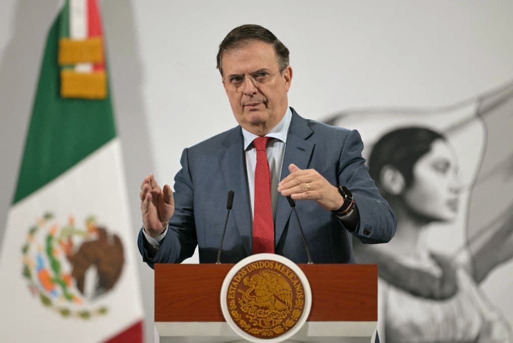 El secretario de Economía de México, Marcelo Ebrard.