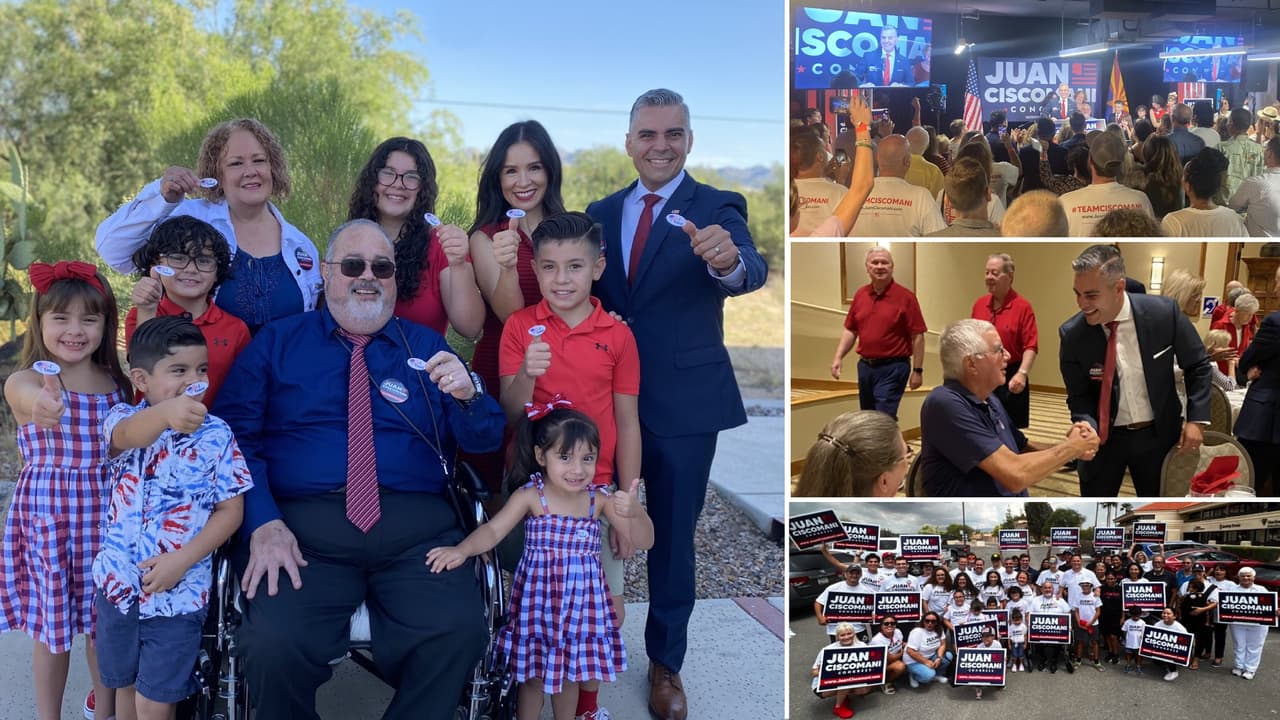 Juan Ciscomani: el candidato migrante republicano al Congreso de EEUU por Arizona