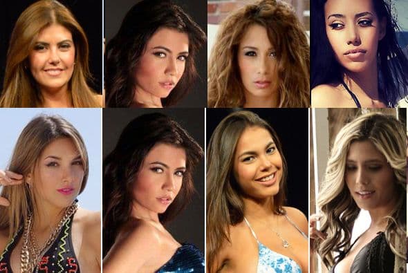 Cada semana serán presentados dos grupos de 4 candidatas cada uno.