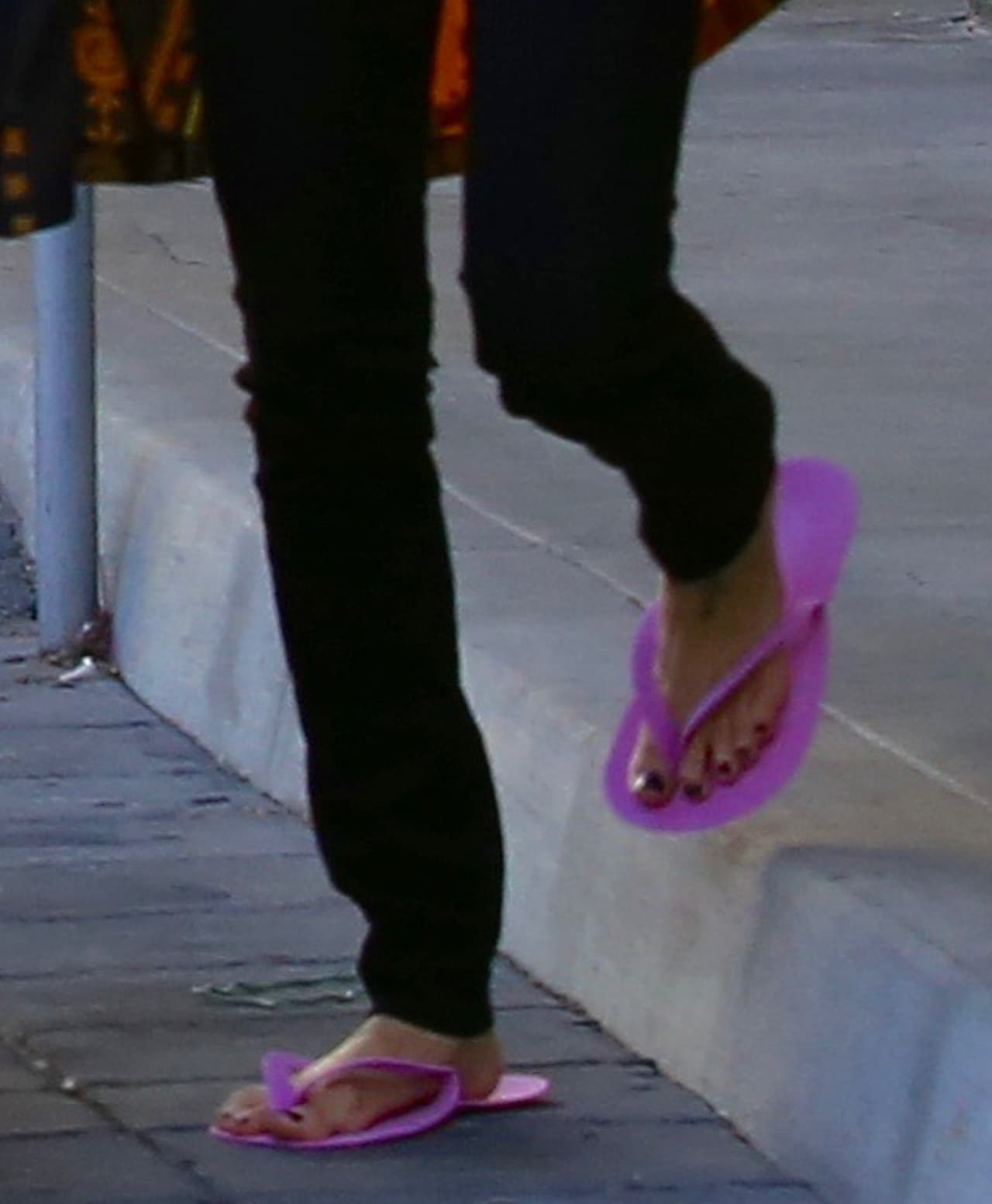 Ahora sí que dejaron el glamour a un lado, como pasa con todo pedicure. ¡No hay que arruinarlo!