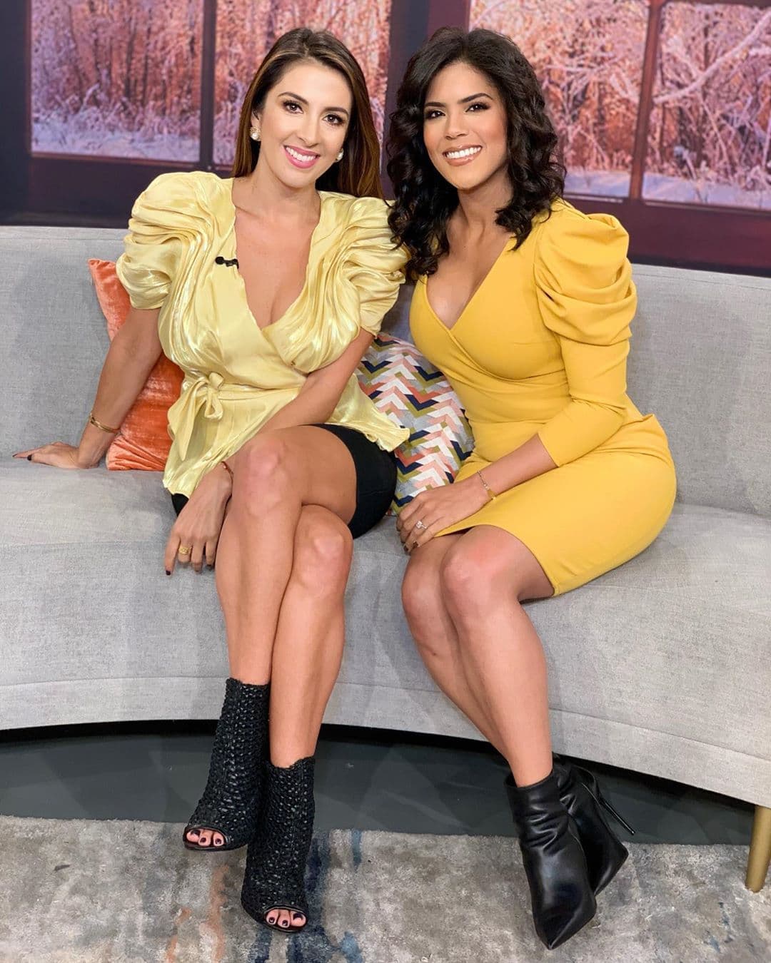 Cada mañana, nuestras presentadoras reciben al público de Despierta América con una gran sonrisa, pero también lo sorprenden con espectaculares atuendos. Este jueves 30 de enero Francisca y Maity lucieron un look similar sin haberlo planeado.