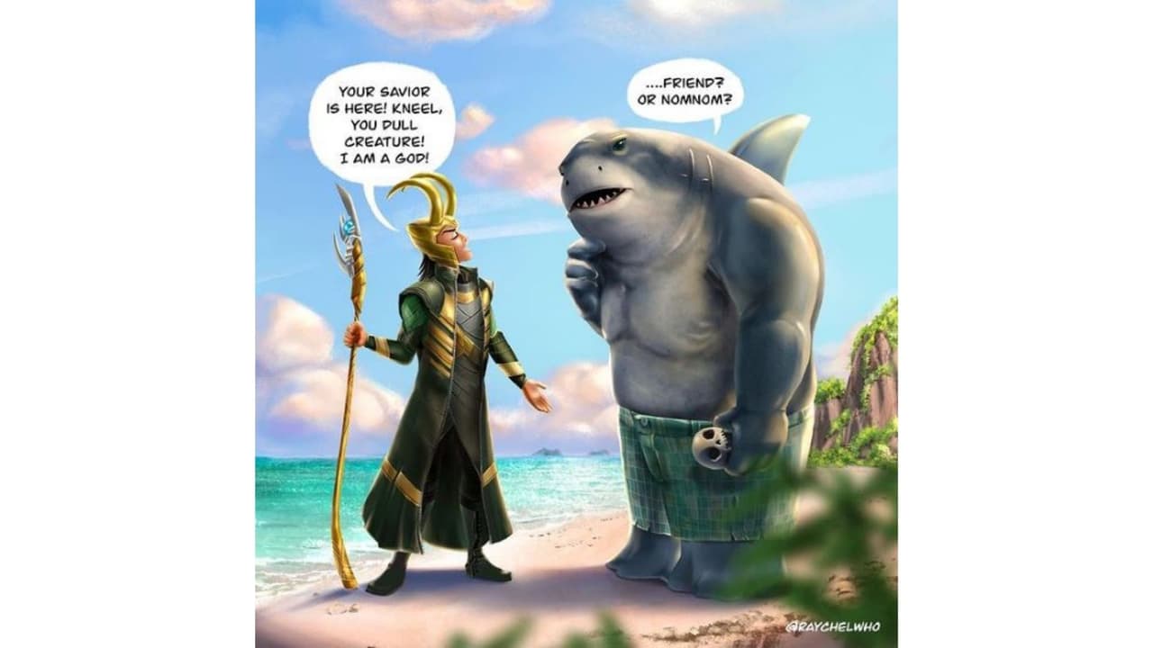 FANART: Loki y King Shark