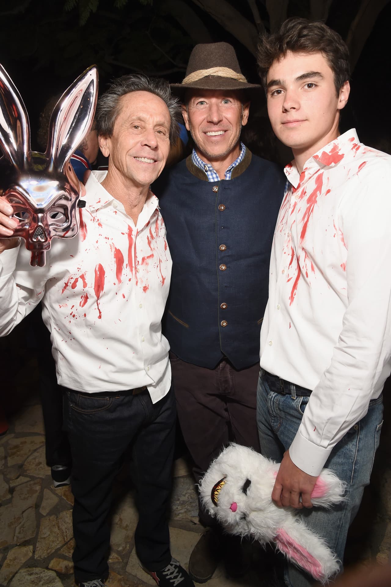 El productor Brian Grazer era un conejito asesino.