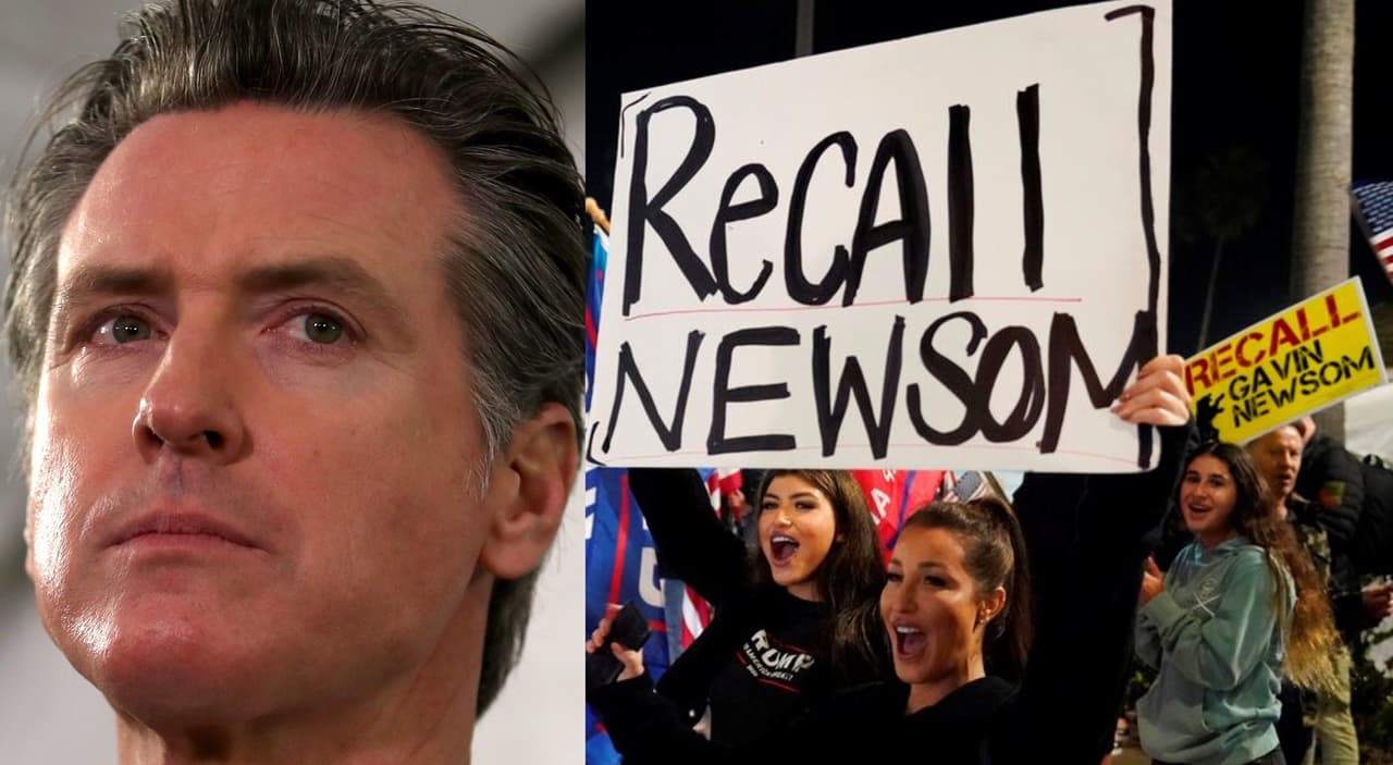 Del sur de California surge el "corazón, el alma" y la billetera para destituir a Gavin Newsom 