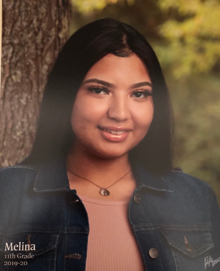 Melina Caulder fue vista por última vez el 21 de febrero alrededor de las 10:30 p.m. en el 5400 de Pheasant Court, en Fayetteville, Carolina del Norte.