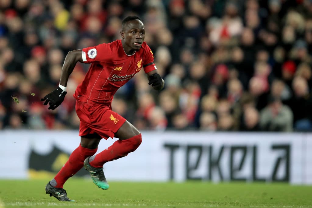 Sadio Mané sufrió un desgarro muscular ante los Wolves