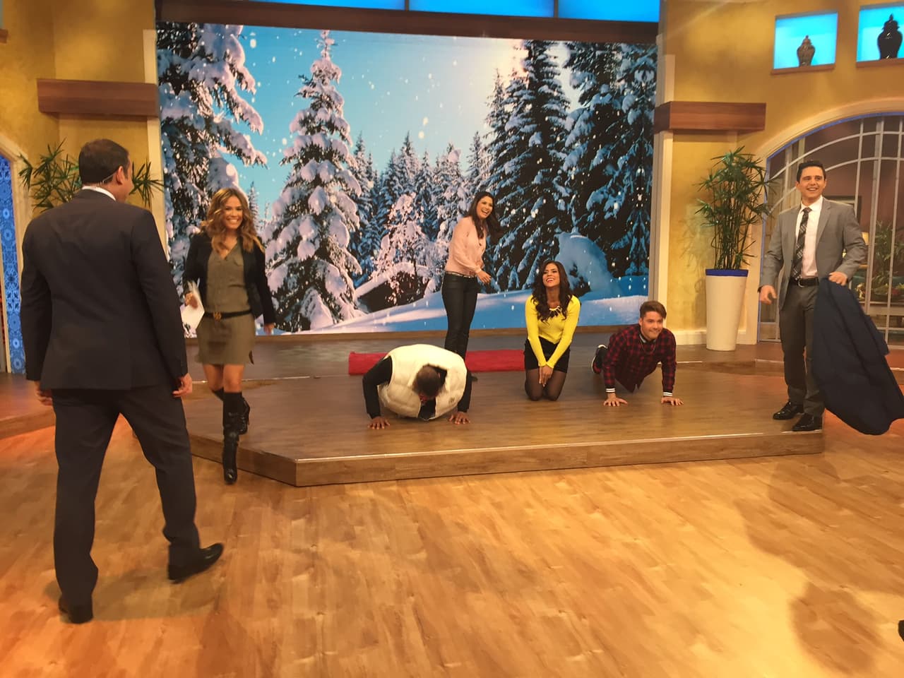 Los saltos no salieron como esperaba, pero hay otros modos de ejercitarse.