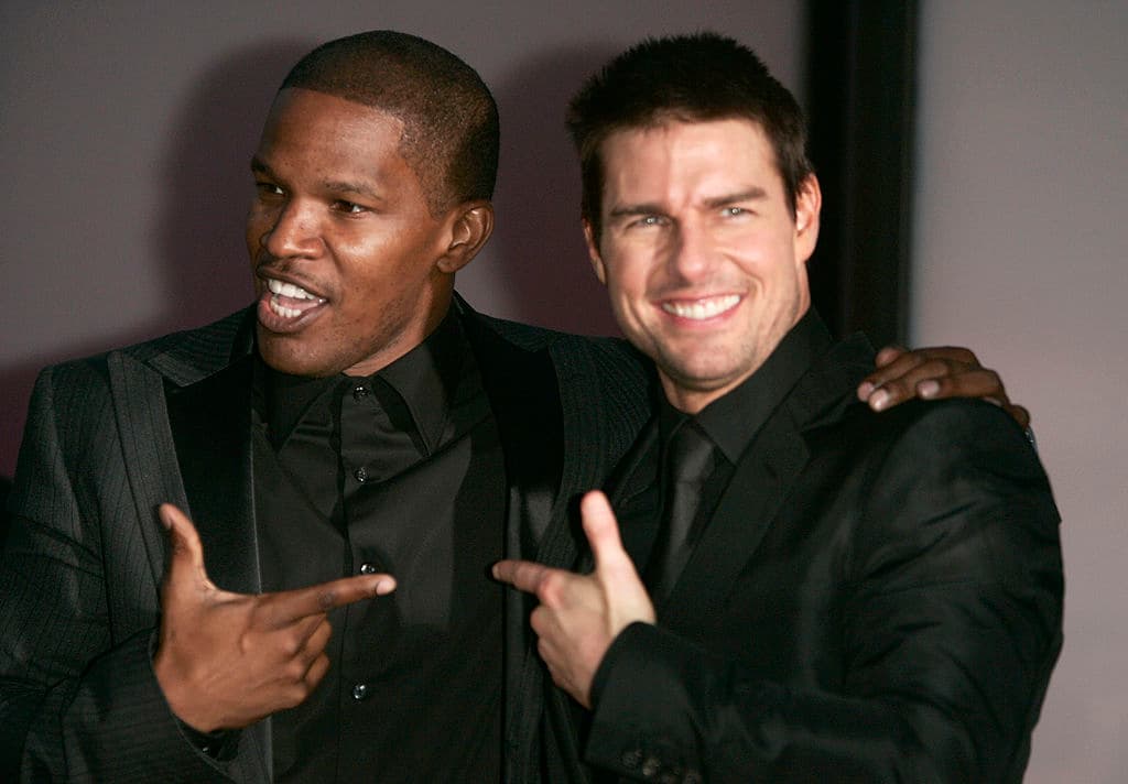 Jamie Foxx y Tom Cruise