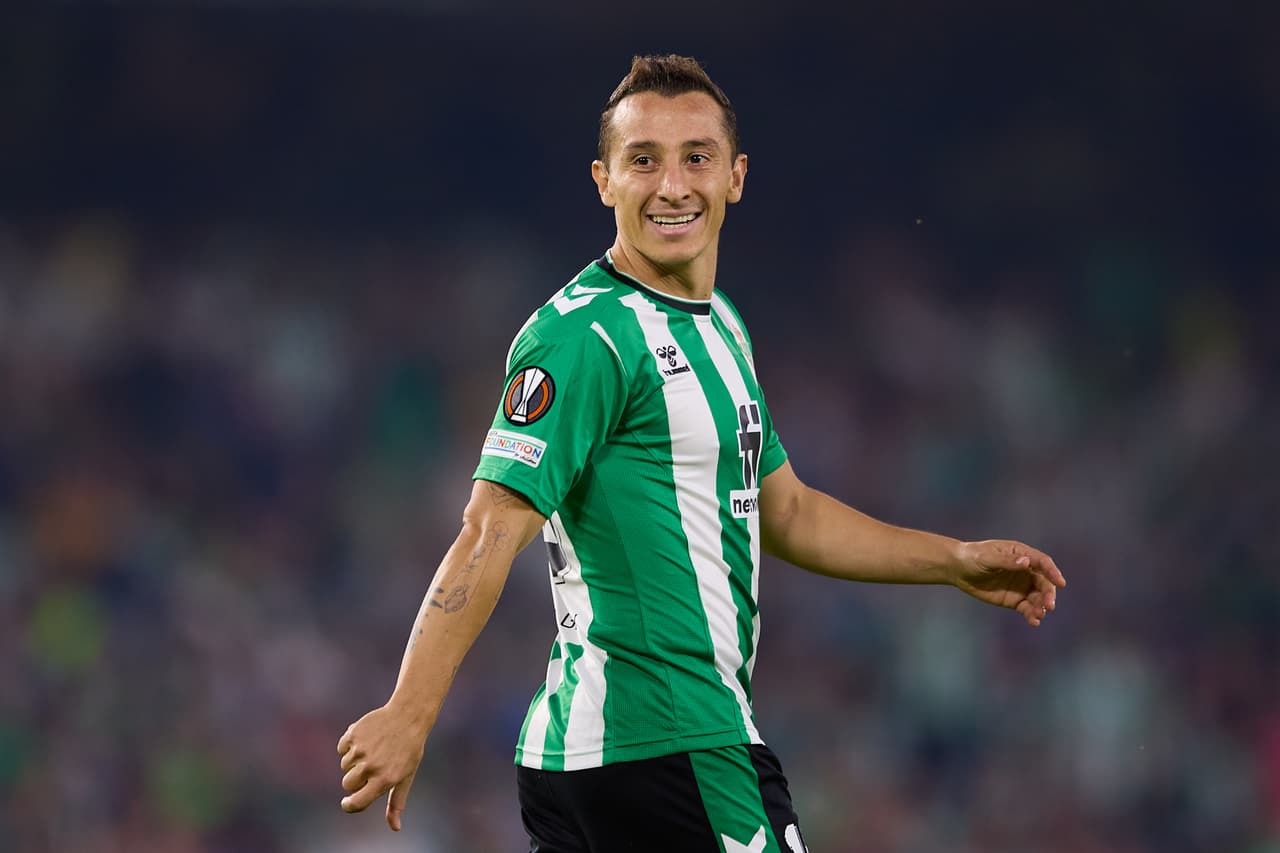 Andrés Guardado se reincorporó a los entrenamientos del Betis