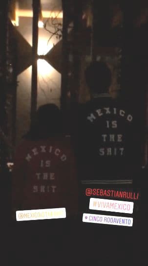 La protagonista de 'Tres veces Ana' también compartió el 'look' de su novio Sebastián Rulli, así como el del hijo del actor, Santiago.