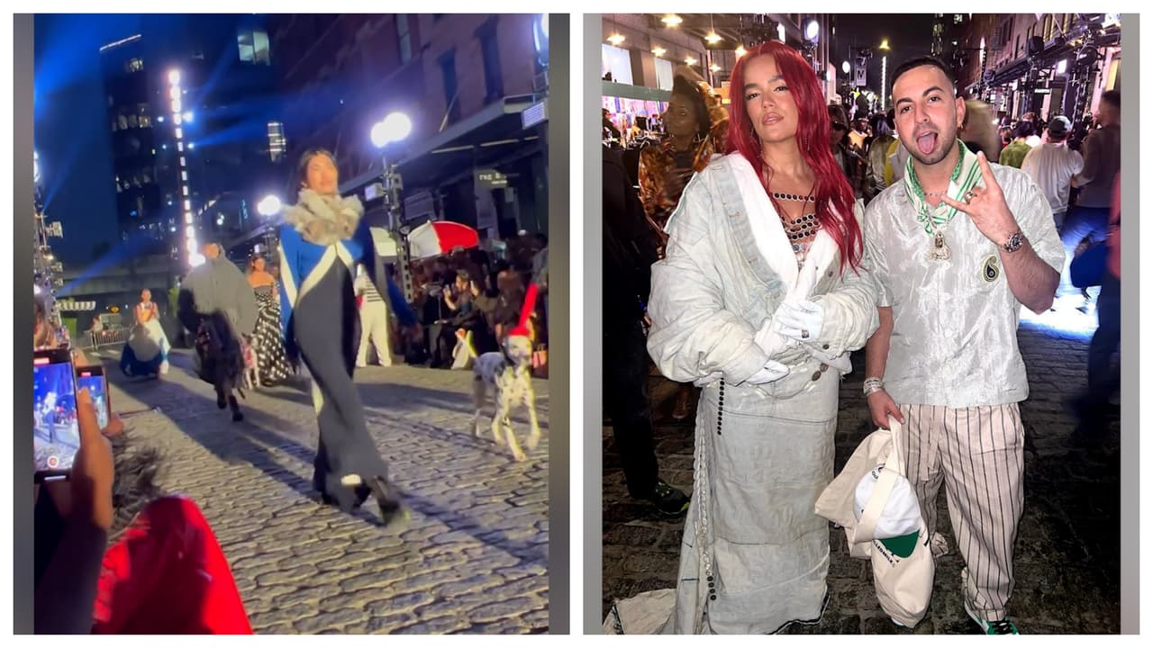 Lo que hace la cantante colombiana Karol G en las calles de ciudad de Nueva York