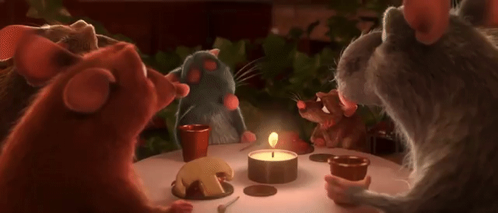 Remy, el gran cocinero de Ratatouille