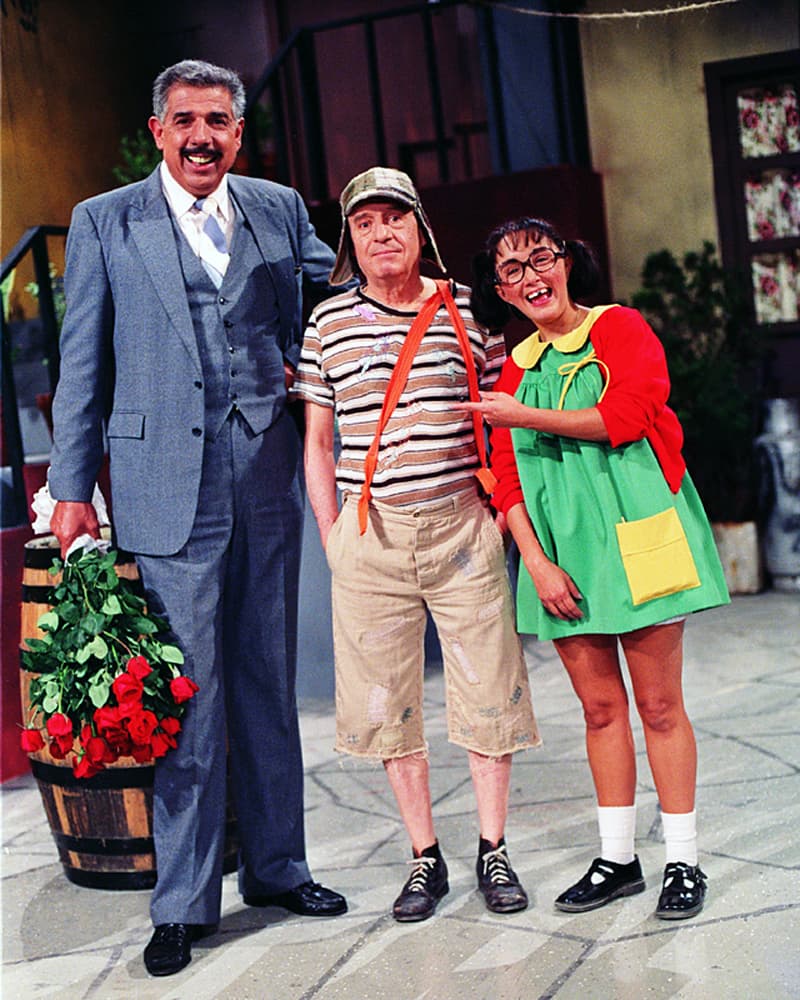 Pero también tenía canas verdes por las travesuras del Chavo, Chilindrina y los demás niños en el salón, y siempre les tenía que gritar: "¡Taaa, taaa, taaaa, taaaa!"