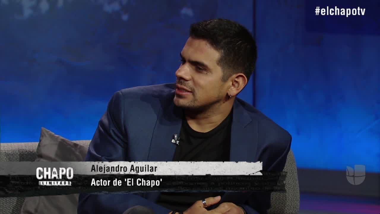 <b><a href="http://www.univision.com/series/el-chapo/el-chapo-ilimitado-las-mujeres-que-desatan-pasiones-en-la-serie-programa-completo-video#rel">Alejandro Aguilar</a></b> se convirtió en un peligroso sicario, y el actor aseguró que parte de su trabajo es no juzgar a su personaje, simplemente es tratar de entenderlo para poder interpretarlo.