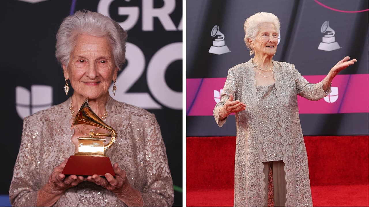 Ángela Álvarez ganó un Latin GRAMMY a los 95 años: cuando era joven no la dejaban cantar