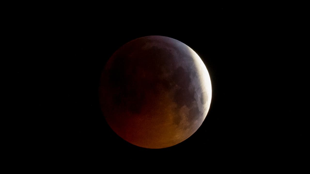 Levántate temprano para ver el eclipse total de luna este miércoles en la mañana en Miami