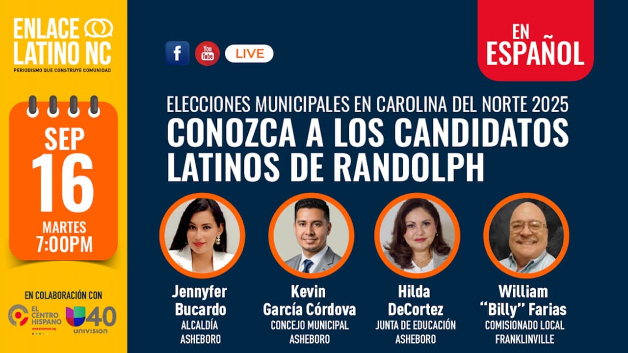 Condado Randolph: cómo participar en el foro con los candidatos latinos