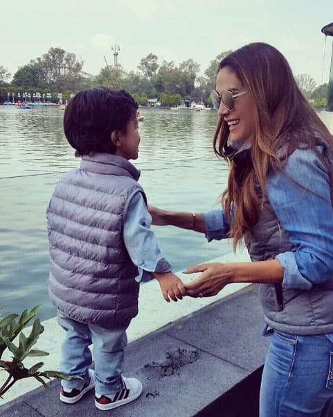 Ninel viste a la moda a Emmanuel, ¿te gusta el outfit del pequeño?