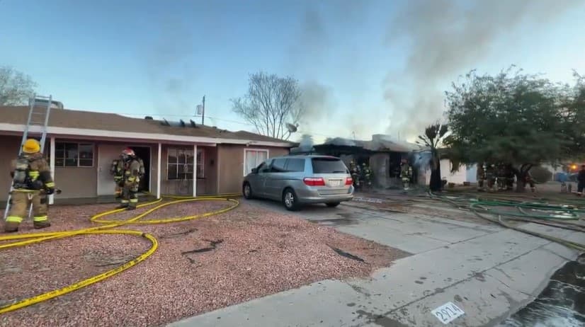Aunque no se reporta que haya personas lesionadas, 
<b>nueve residentes debieron ser evacuados</b>.