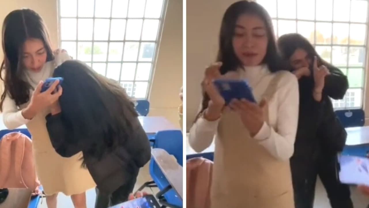 Después todo se transformó en gestos de sorpresa y risas