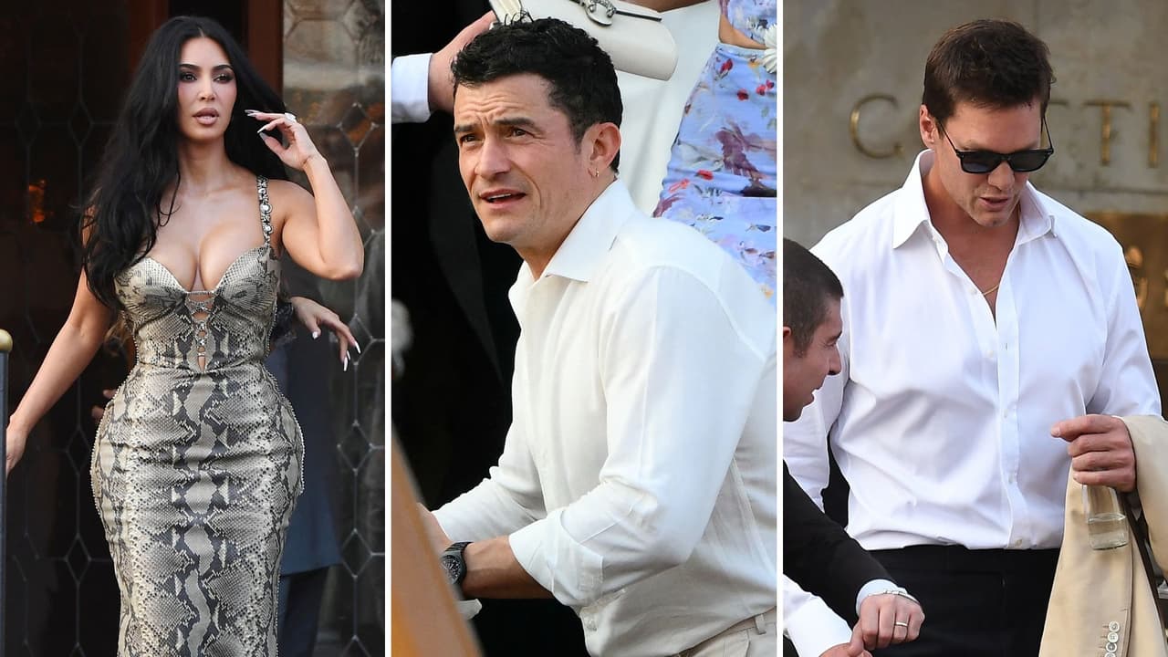 Kim Kardashian, Orlando Bloom y Tom Brady estarían entre los invitados a la boda de Jeff Bezos y Lauren Sánchez.