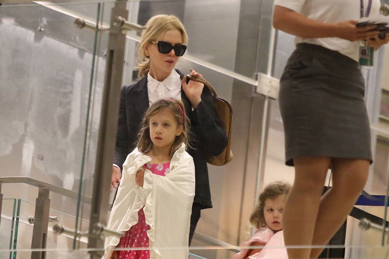 Kidman siempre ha estado al pendiente de darles lo mejor a sus pequeñas.