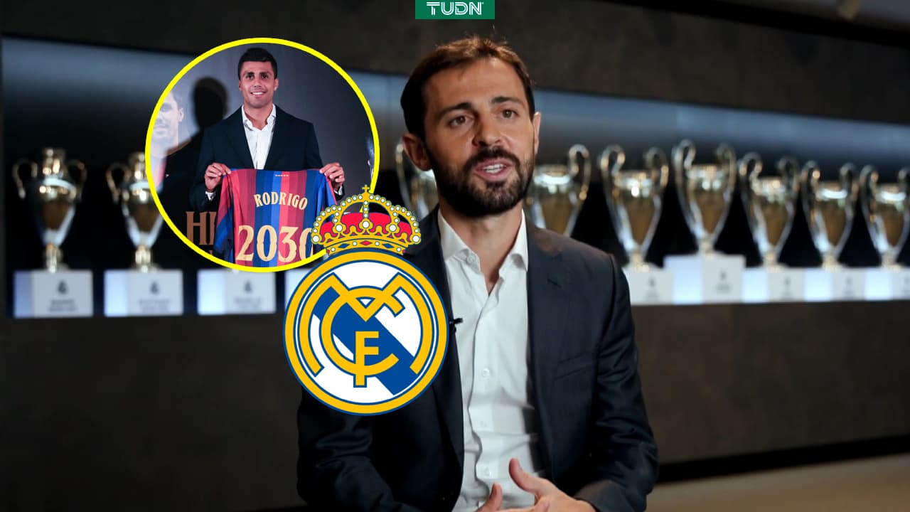 ¿Dardo a Rodri? Bernardo Silva: "Jugar en el Real Madrid no es para todos"