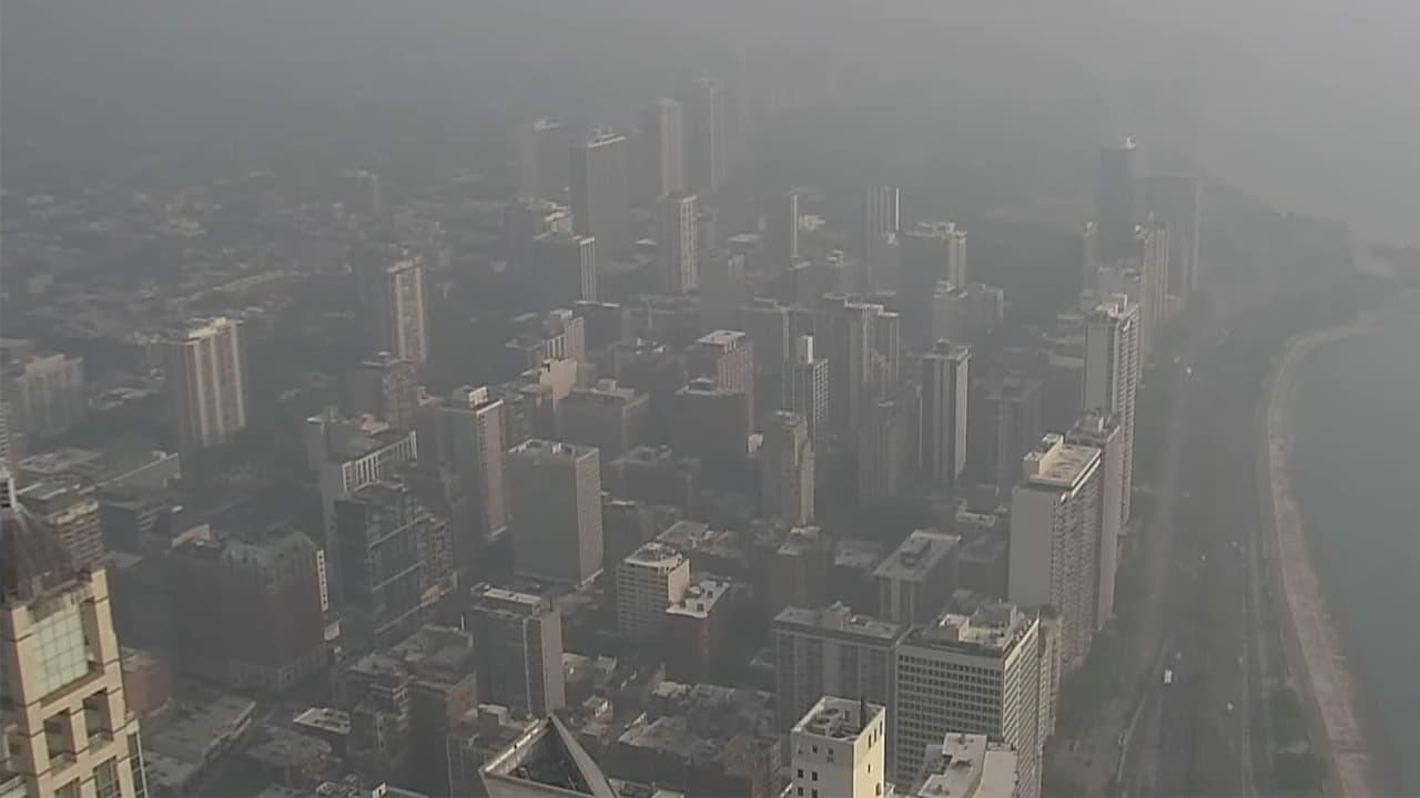 ¿Hasta cuándo durará la mala calidad del aire en Chicago por los incendios en Canadá?