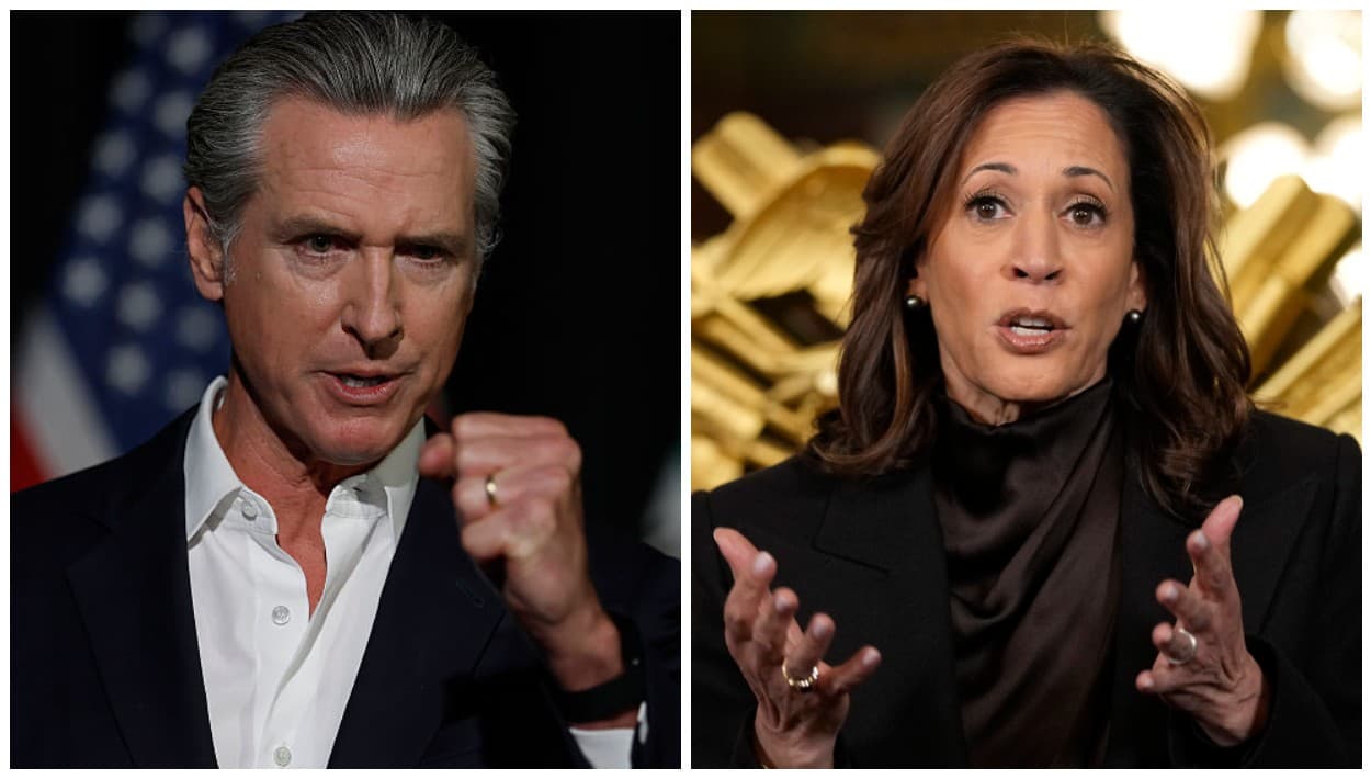 Kamala Harris y Gavin Newsom aceptan que están pensando retar a Trump en 2028