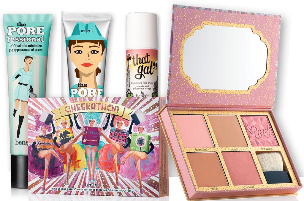 Los empaques de Benefit celebran a la niña que llevas dentro.