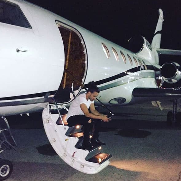 Fue un año con la agenda repleta, y hasta en el avión o autobús compartía fotos "pensativas" para sus seguidores.