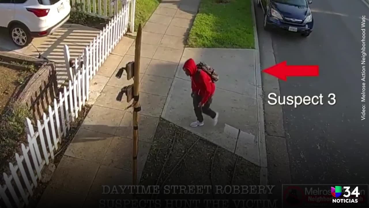 En video: Turista es atacado violentamente y a plena luz del día en Melrose Avenue