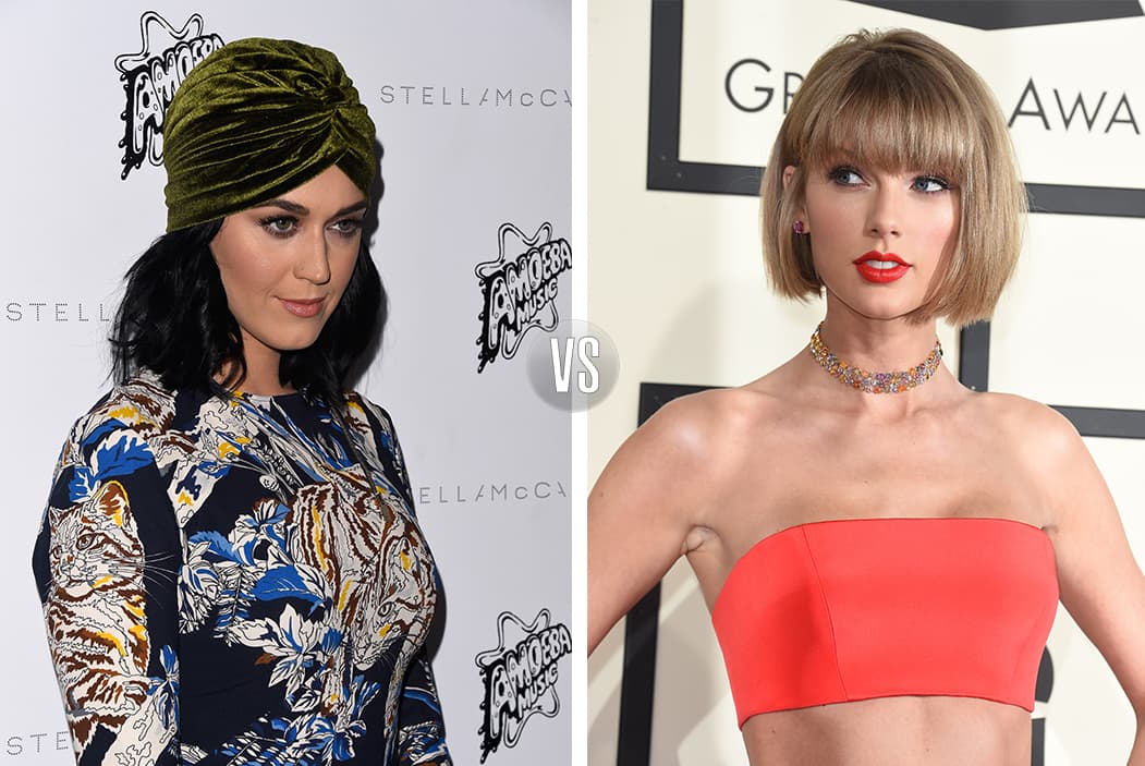 Pese a que años atrás eran buenas amigas, la relación entre Katy Perry y Taylor Swift ahora es de rivalidad, y el mundo ha sido testigo de sus agarrones.