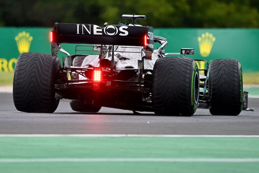 Así quedaron los primeros diez del GP de Hungría: Hamilton, Verstapppen, Bottas, Stroll, Albon, Vettel, Pérez, Ricciardo, Magnussen y Sainz.