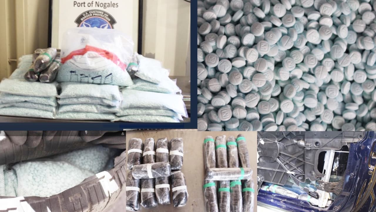 Esta incautación la hicieron en el puerto fronterizo de Nogales, la traían escondida en un vehículo.