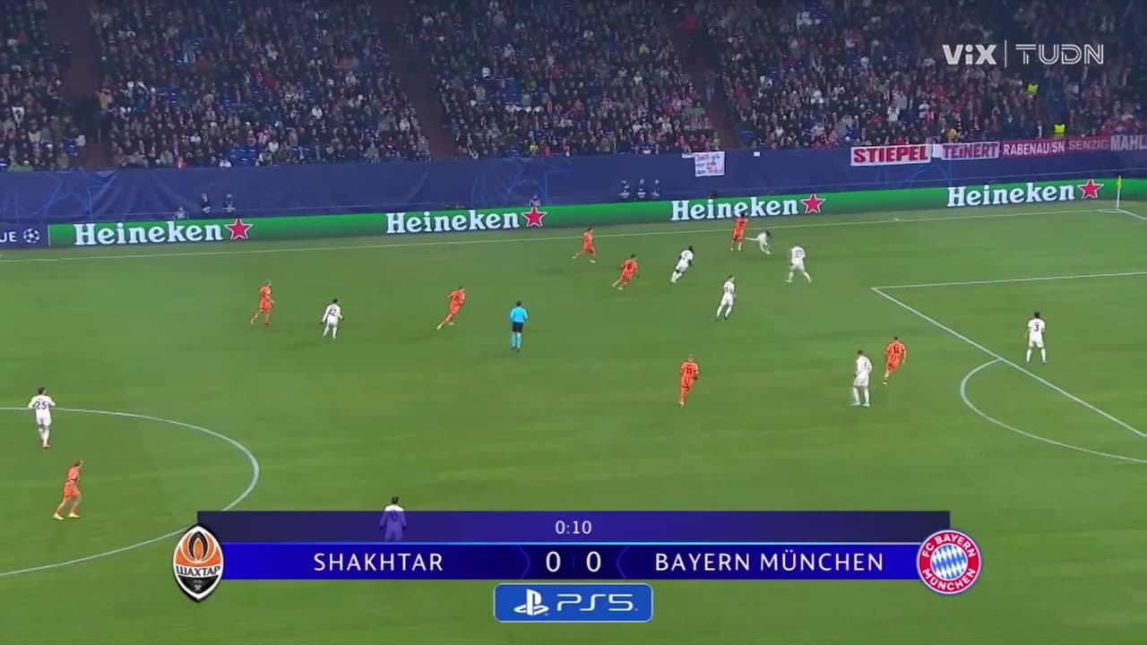 ¡Rueda el balón! Inicia el Shakhtar vs. Bayern Múnich de Champions