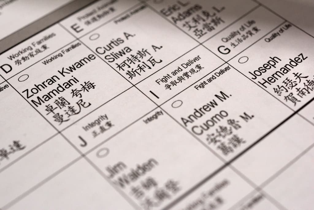 Nueva York rompe récord de votantes por su nuevo alcalde, lo que no se veía desde 1969