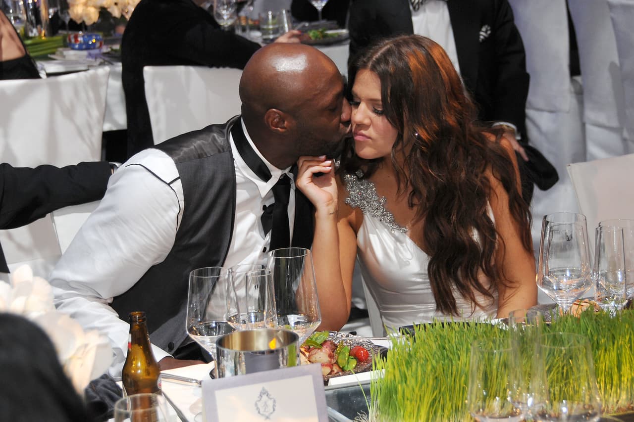 Khloé y Lamar hacían una hermosa pareja.