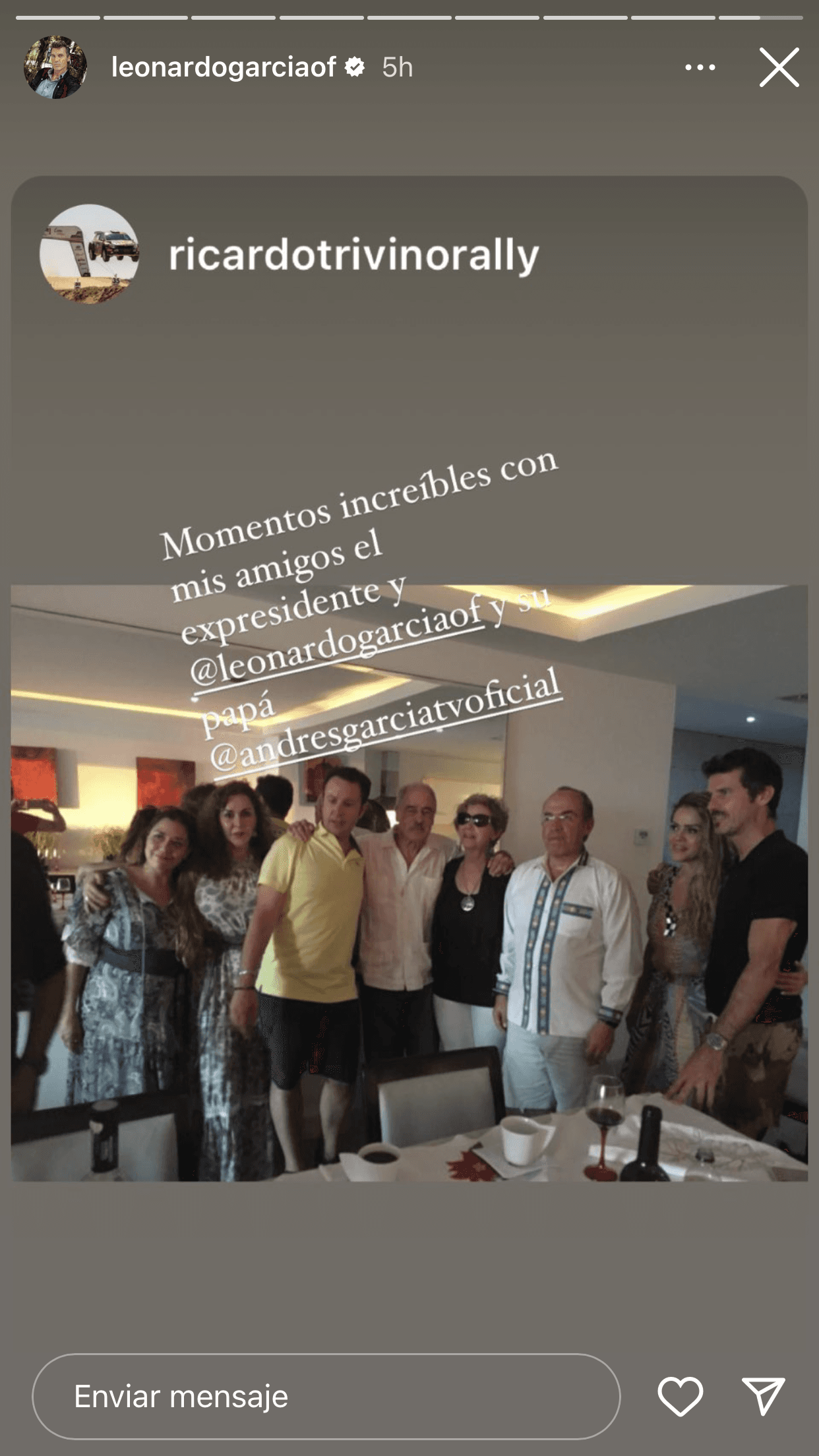 "
<b>Para el cretino de mi hijo Leonardo</b>, él es el que nunca ha ayudado en nada a esta casa", dijo a través de un video que fue presentado en 'De primera mano' la tarde del pasado 24 de noviembre.
<br>