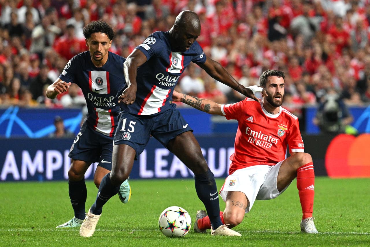 Benfica plantó cara al PSG y rescató un empate en el duelo de la Jornada 3 en la Champions League.