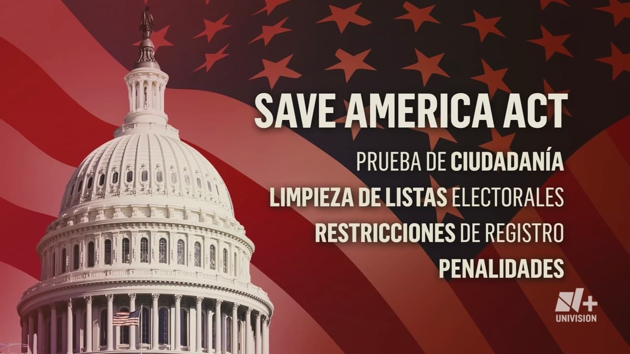 Ley Save America Act tensa más relación entre demócratas y republicanos para finalizar cierre parcial de gobierno