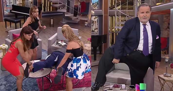 Pero los hombres tampoco han quedado excentos de este tipo de accidentes. En 2016 a 
<a href="https://www.youtube.com/watch?v=VCf-9UeFWLk" target="_blank">Raúl de Molina se le rompió el pantalón</a> en pleno programa de El Gordo y La Flaca.