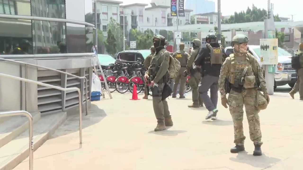 Operativo de la Patrulla Fronteriza irrumpe en evento del gobernador de California en Los Ángeles