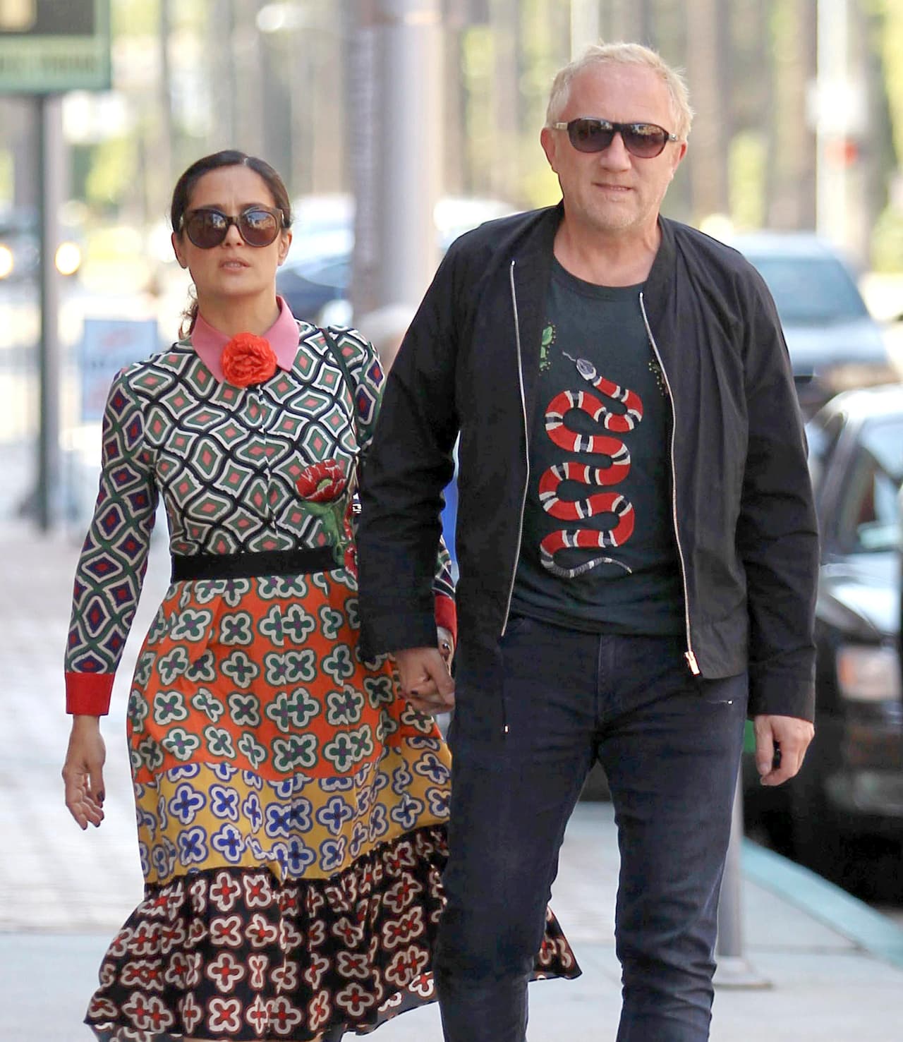 Pillamos a la famosa en un paseo romántico con François-Henri Pinault.