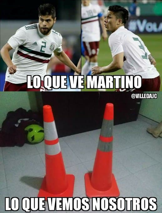 Argentina golea a México hasta en los memes. El Tri no metió ni las manos.